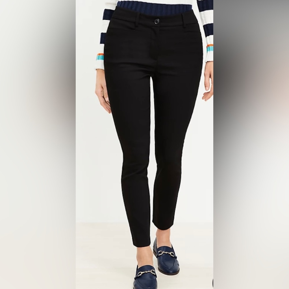 NWT ann taylor LOFT curvy skininz ankle pants 2